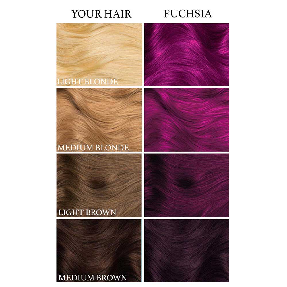 Lunar Tides - Fuchsia Pink Semi permanent hair dye - Pink